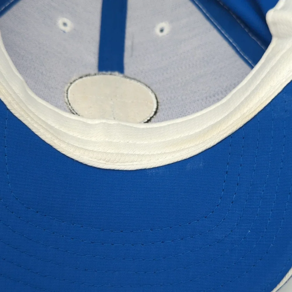 US Kids Golf Tournament Players Association Caddie Strapback Hat Blue 58cm Adult